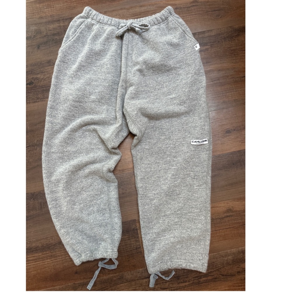 CAHLUMN Directed by A.H Grey Wool Blend Sweatpants Joggers Size L